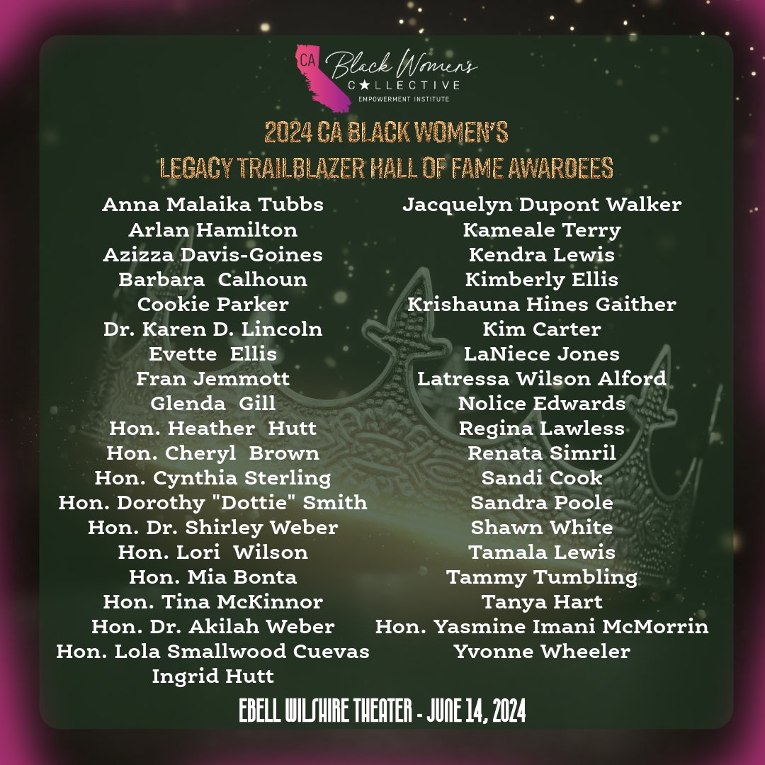 California Black Women's Collective tweet media