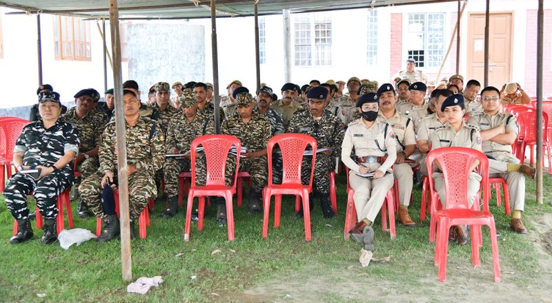 Manipur: Security briefing held ahead of LS polls The phase-I of the 18th #LokSabhaElections2024 in #Manipur will be held tomorrow ifp.co.in/manipur/manipu…