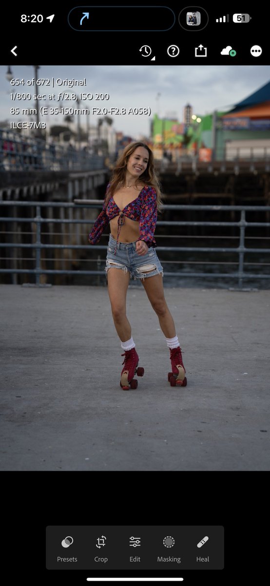 Lil preview from today’s shoot at the Santa Monica Pier with my friend. 

#santamonicapier #photoshoot #rollerskates