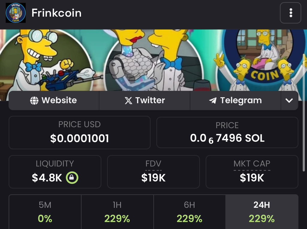 Coinhunter2k24's tweet photo. @100xAltcoinGems $Frink on sol

4onqpWnVMny5M2VufprPGZmE1DFt42g54JstGwARvFfv https://t.co/jr17xCCT8m
