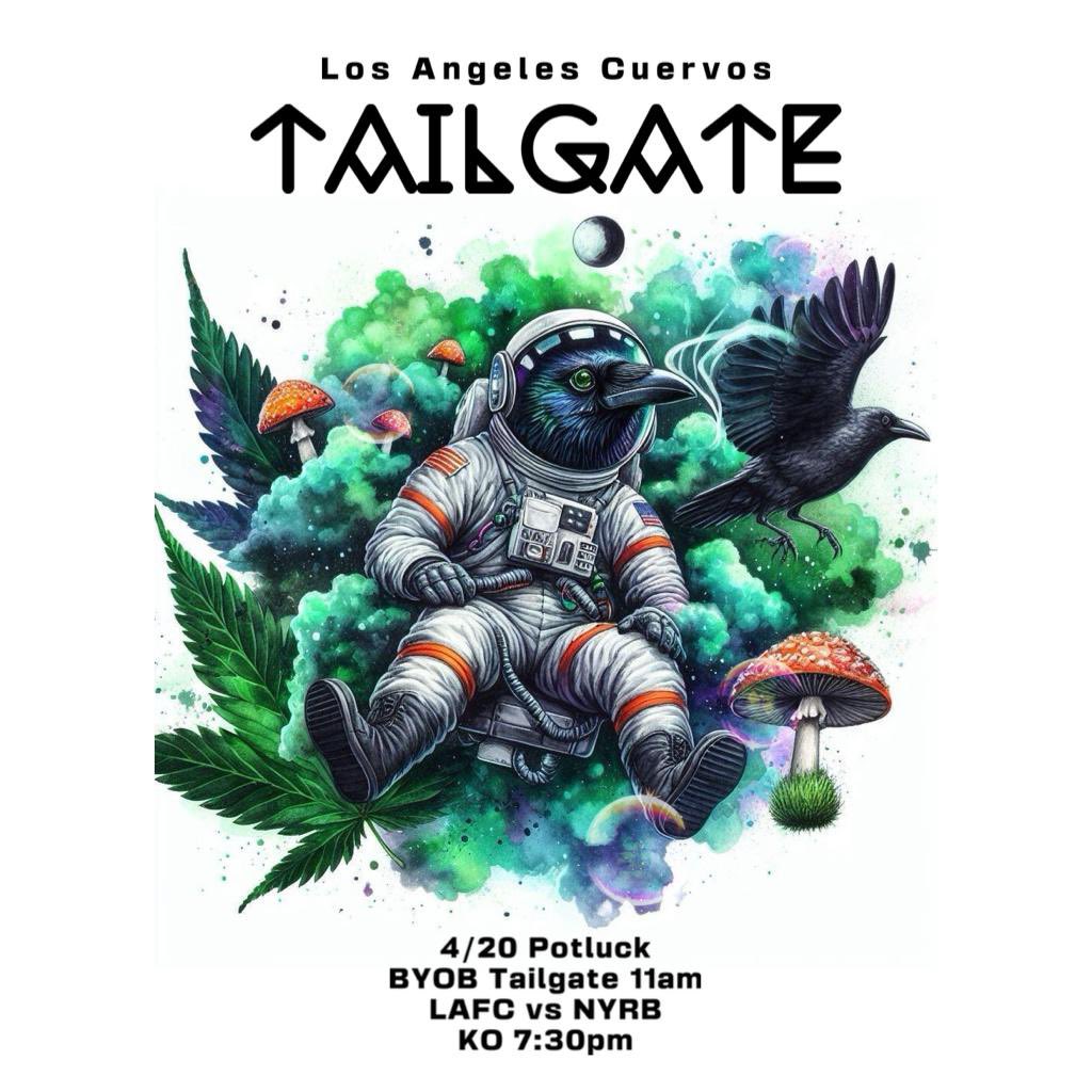 Back at 🏡 Rolling into the weekend for a special 4/20 tailgate 🚀 ☁️ 🖤💛<a href="/LAFC3252/">The 3252 ⭐️</a>