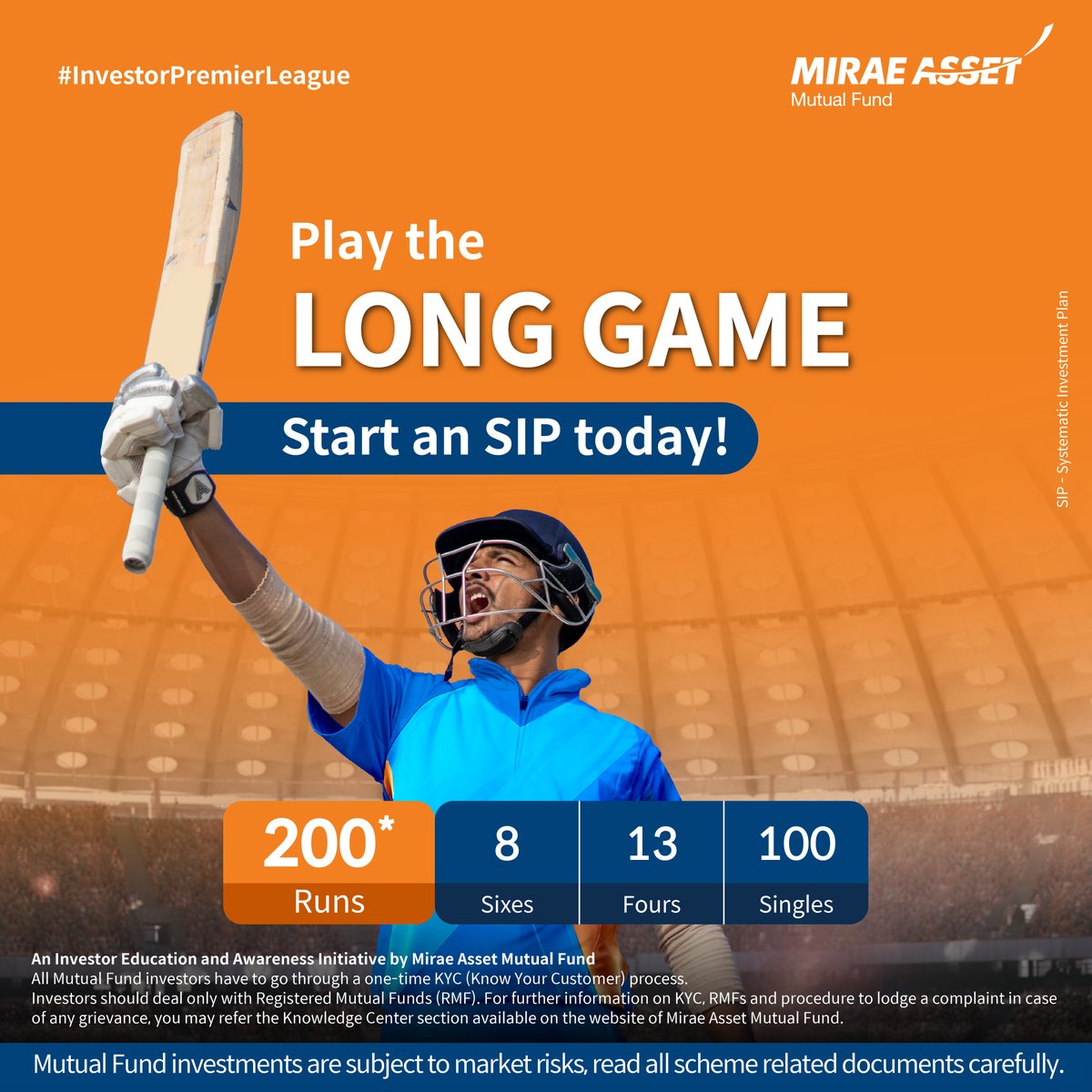 Begin your SIP innings today!