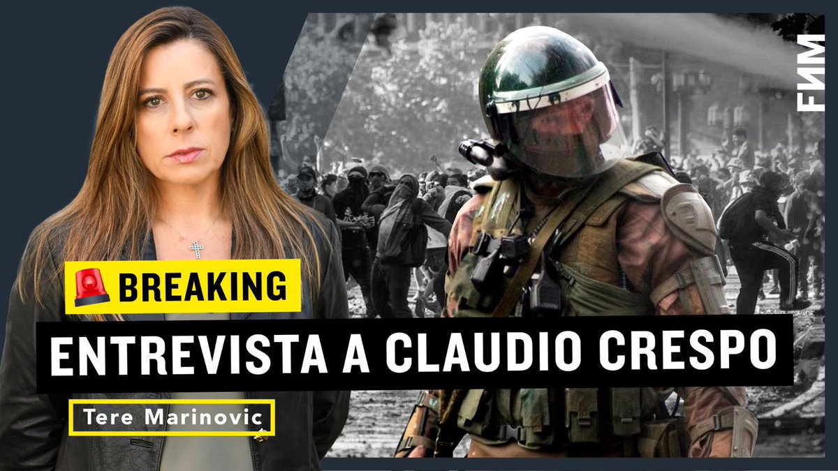 🚨Exclusiva: Tere Marinovic entrevista a Claudio Crespo IMPACTANTE TESTIMONIO DE @ClaudioCrespoG youtube.com/live/-xztb_8GT… vía @YouTube