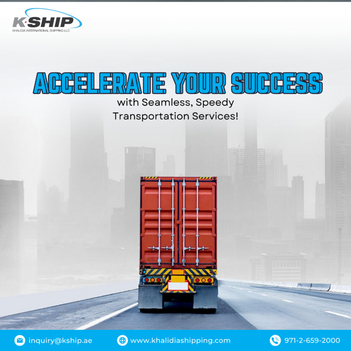 Unlock the power of seamless connectivity with Khalidia Shipping's top-notch transport services. 🌍
Visit us at : khalidiashipping.com today! 
.
.
#logisticsleaders #khalidiaconnects #efficientshipping #khalidialogistics #efficientshipping #globalconnectivity