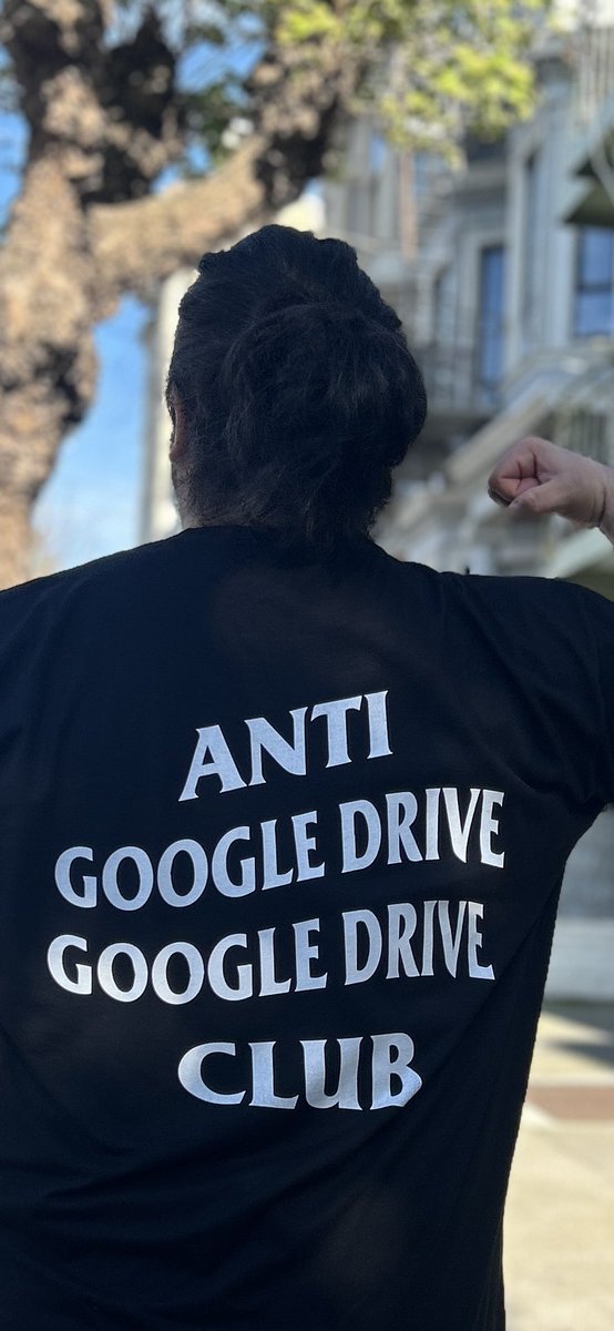 If you hate Google drive like I do then you gonna wanna buy this shirt we just made ⏳⏳⏳ Only 50 available, grab them here: goshfather-shop.fourthwall.com ⬅️⬅️⬅️