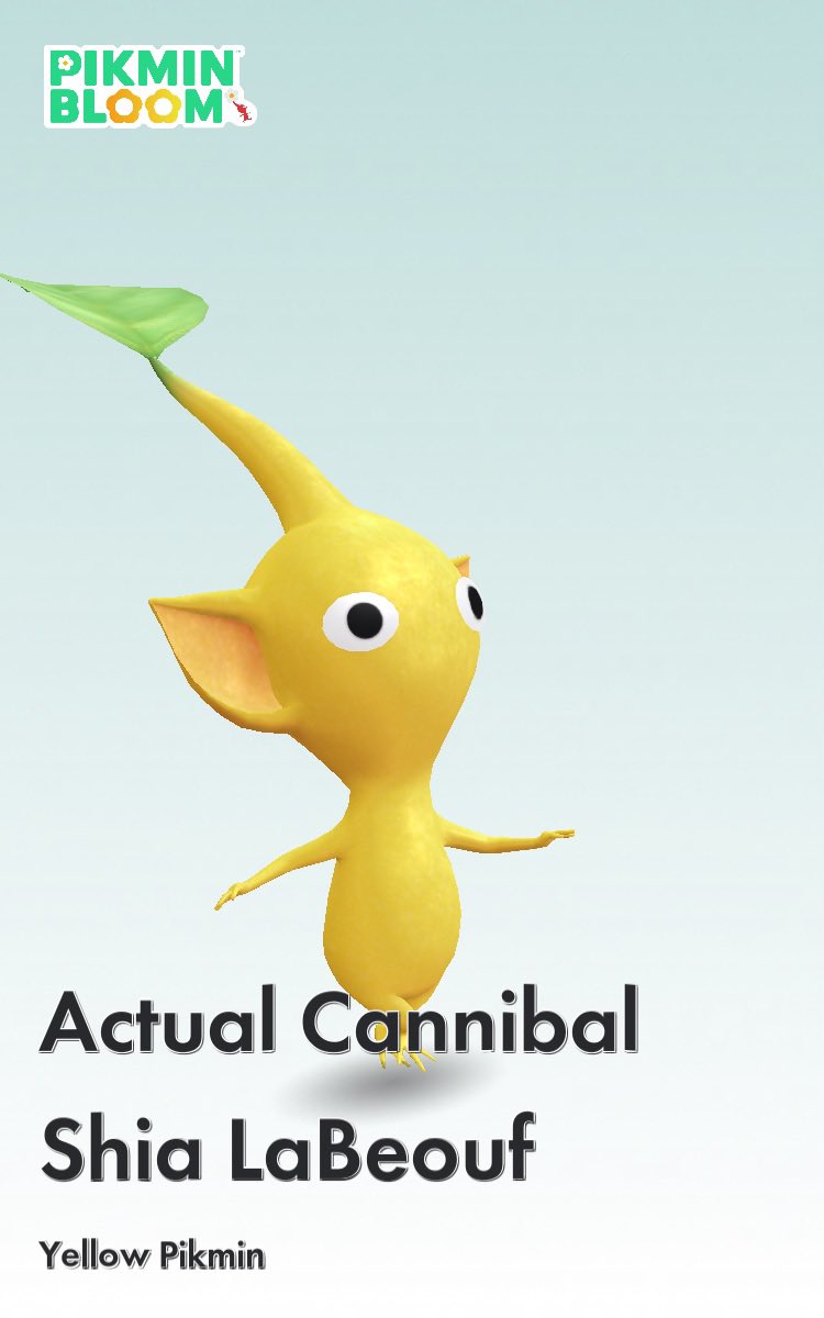 I was going through some older Pikmin in Bloom and found this guy

Why did I name him that