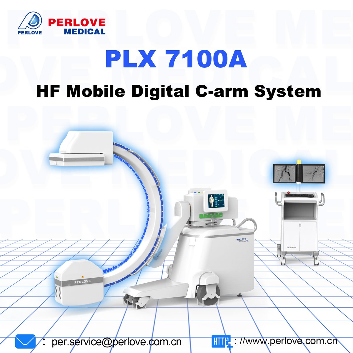 The PLX 7100A HF Mobile Digital C-arm System is a widely used and highly versatile product in clinical applications.With its advanced features, it ensures seamless and precise interventions for professionals in the medical field. 
#PerloveMedical #surgical
#MedicWestAfrica #Lagos