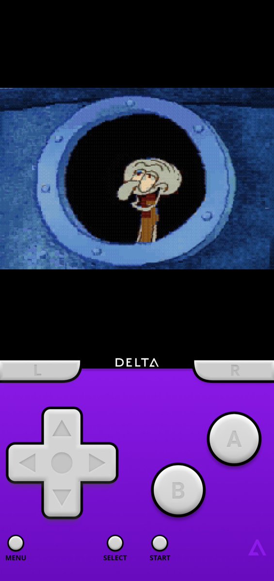 Thanks to the Delta emulator, I can finally watch SpongeBob episodes off of my iPod phone device! 🤯