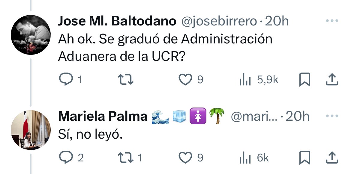 Qué montón de gente graduándose de la UCR. Mariela Palma todavía no? 😆