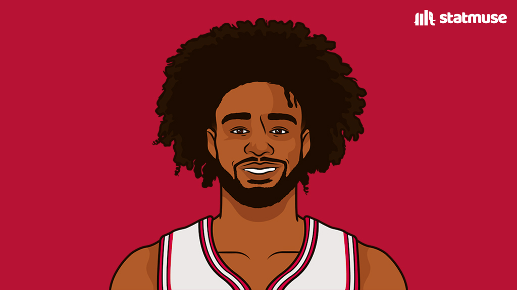 statmuse's tweet photo. For the second consecutive season, the Bulls are playing the Heat for the 8 seed. https://t.co/QOnmRFybxs