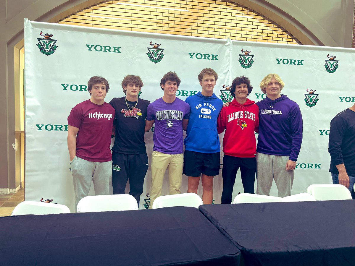It was great to celebrate these young men at their signing day today! A lot of hard work by these guys over the last four years to reach their goals of playing at the next level. Extremely proud of them and excited to see what they accomplish next!