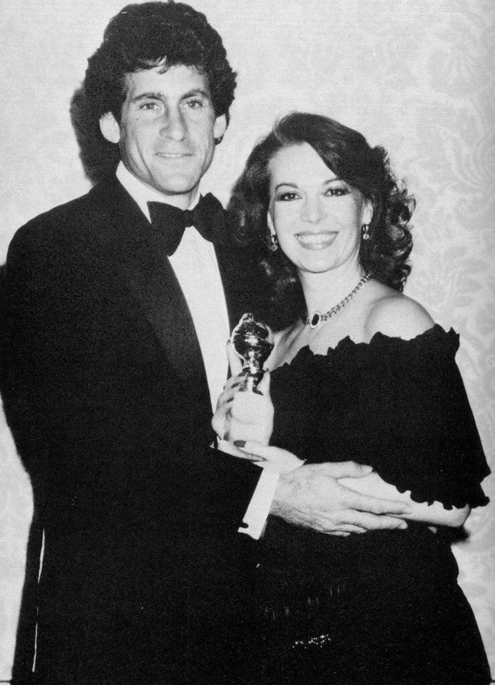 Natalie Wood with Paul Michael Glaser at the Golden Globe Awards in Jan. 28,1980 #JusticeMatters #GoldenGlobes #ColdJustice