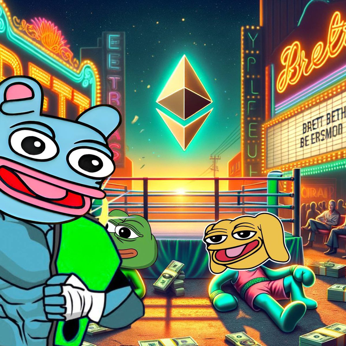 @gem_insider 🔥🔥🔥 $BRETT on $ETH 🔥🔥🔥
This is a #lowcapgem that is still early. $BRETT is destined to join his #boysclub frens $PEPE and $ANDY