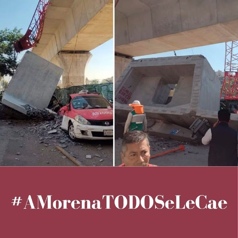 #AmorenaTodoSeLeCae desde L12, trabes del tren suburbano, la candidata, las mentiras, etc etc.. Y con TODO eso... quieren la 'continuidad'..??  NUNCA!!! 

#ConMisAhorrosNo
#ConMiAforeNo