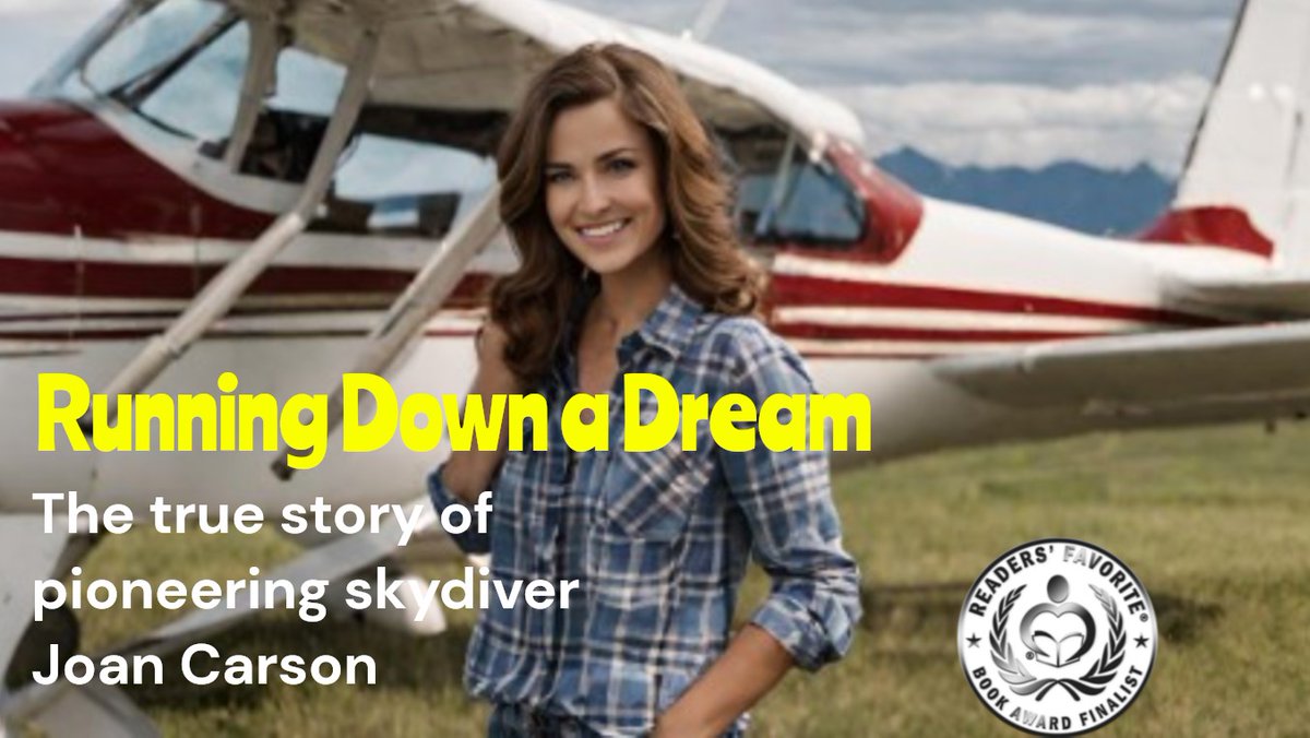 An etraordinary true story about maverick skydiver Joan Carson, secrets, mystery, tragedy and the film made about her!

amazon.com/Running-Down-D…

#seventies #fearless #book #KU #Filmmaker #epic #mustread #bookaddict #kindlebooks #paranormal #WomensHistoryMonth #nonfiction #uncanny