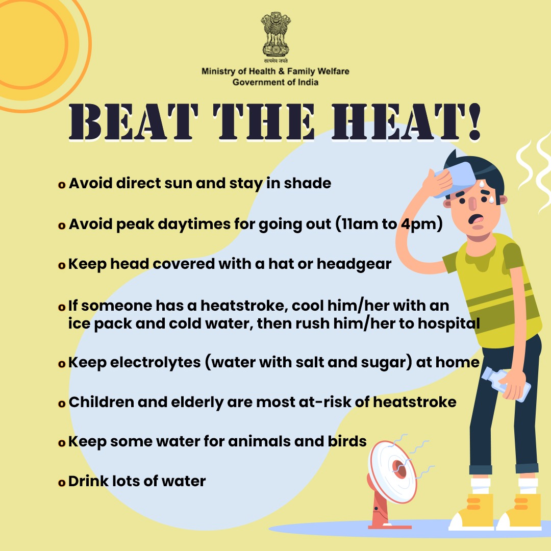 Stay cool this summer with hydration, sun protection, and healthy choices. Follow these essential tips to beat the heat and stay safe! . . #BeatTheHeat