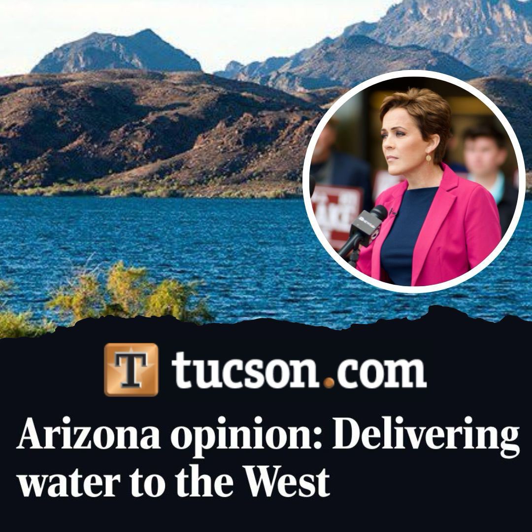 🚨New Op-Ed🚨 @KariLake on Delivering Water To The West Read⤵️ tucson.com/opinion/column…
