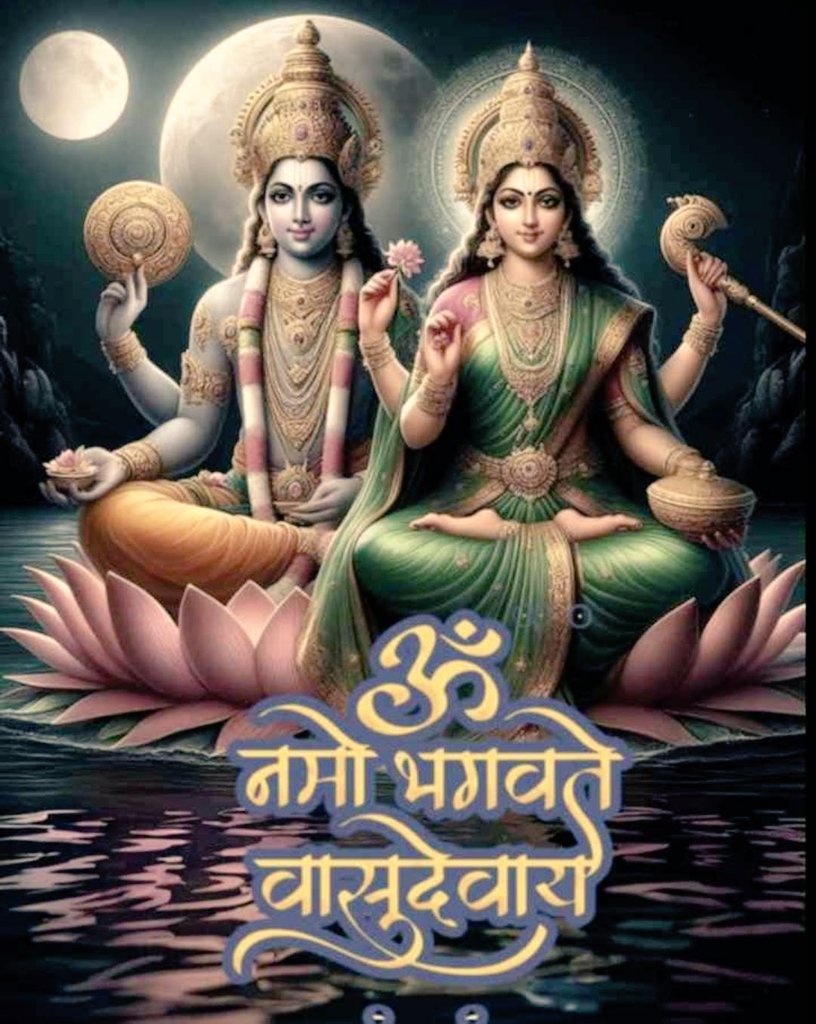 जय श्री हरि 🙏🏻🌺🐚 #ॐ_नमो_भगवते_वासुदेवाय_नमः