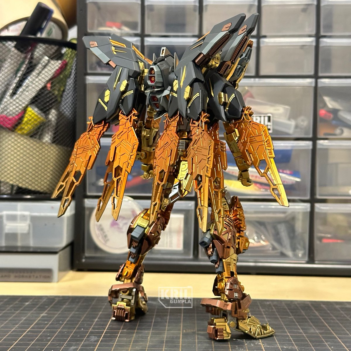 KrilpG's tweet photo. Repainted and recharge the color for the innerframe
.
Main Kit - MGEX Strike Freedom
#好きと繋がりたい
#ガンプラ好きな人と繋がりたい
#���昼休みに一枚だけ模型写真を貼ろう
#innerframe #gundam #gunplay #gunpla #bandai #mgex https://t.co/236D9Fx9QG