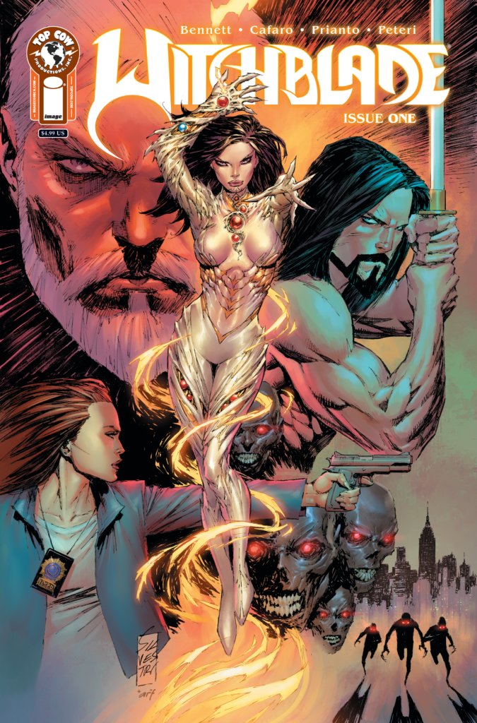 'Witchblade' returns this July newly re-imagined. More details here: tinyurl.com/bdm4fsse