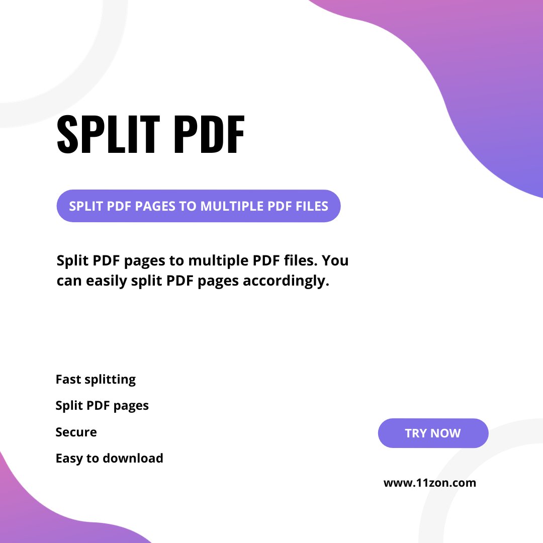 11zon_Official's tweet image. #splitpdf #splitpdfpages #splitpdffile #onlinesplitpdf #splitpdfonline #converter #compressor #bigpdf #11zon 

Go on: bigpdf.11zon.com/en/split-pdf/