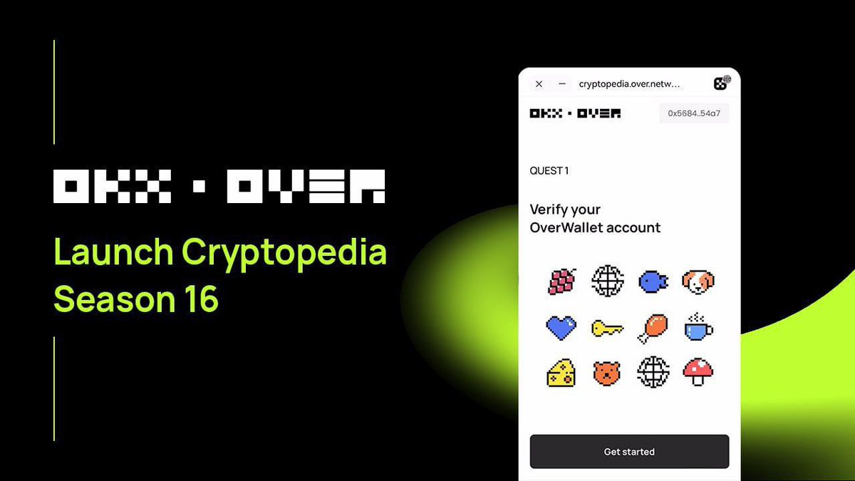#OverProtocol now in #OKX Cryptopedia
➖GO TO OKX APP, switch to web3wallet . 
➖Go to Discover 
➖ Locate Cryptopedia & click on @overprotocol 
➖Submit your $OVER wallet account email address 
➖ Confirm Email in your Over Account (setting)
➖Go back to #OKXwallet & Verify