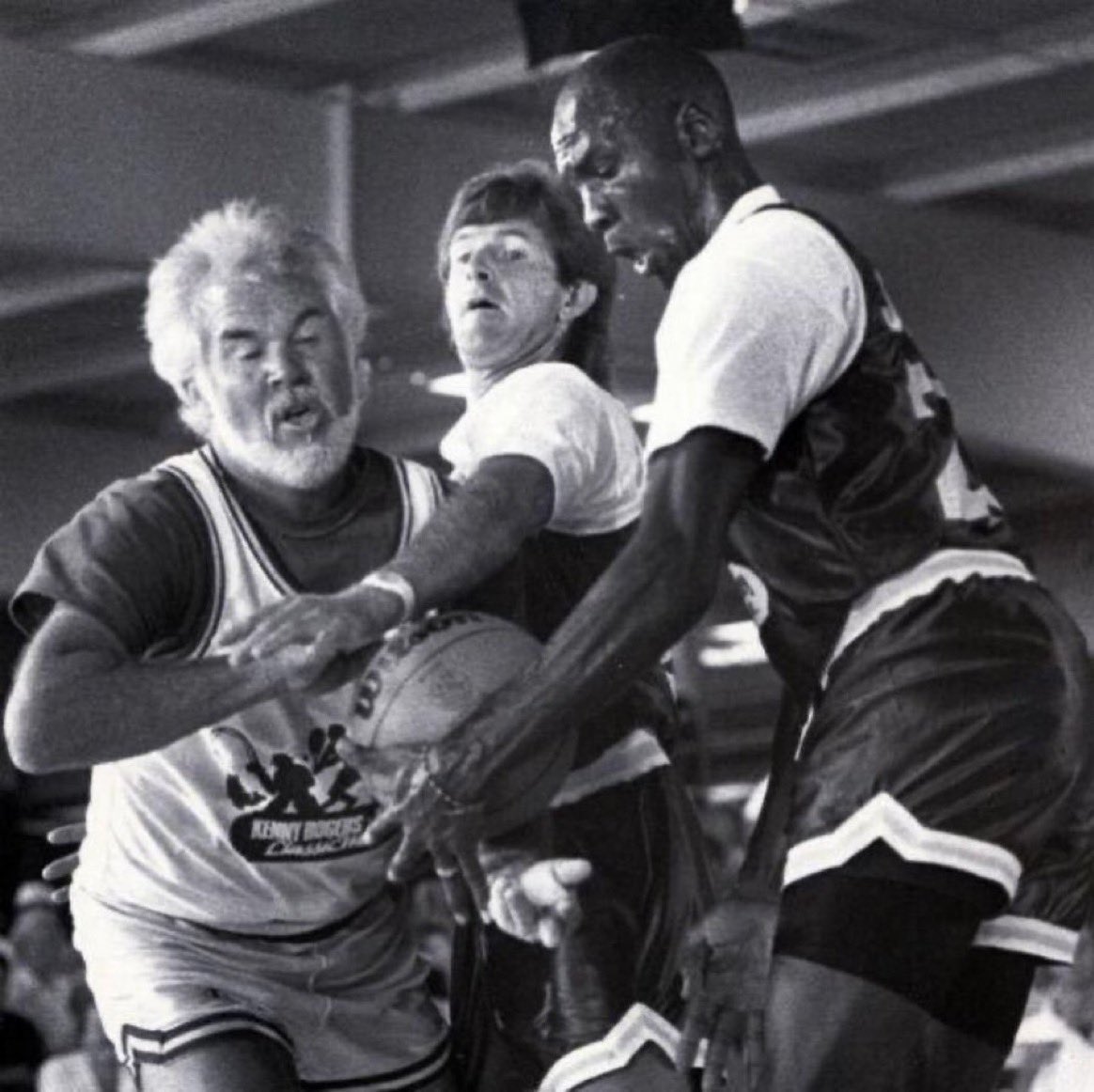 Upon his retirement, Michael Jordan admitted there was only one man he couldn’t stop on a basketball court: Kenny Rogers.