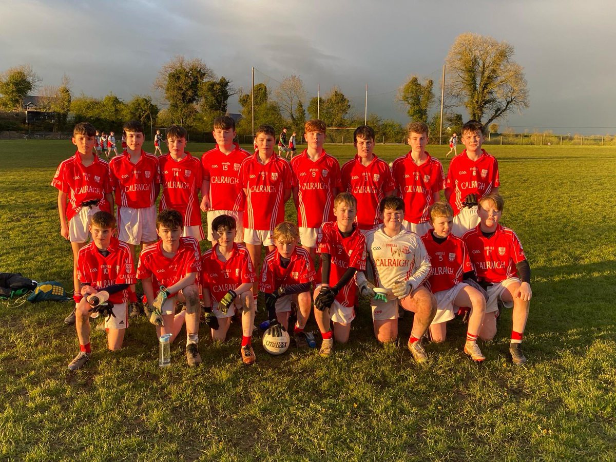 Well done to our U14’s who came away from Ballinagore yesterday evening with a win against a sporting Lilliput Gaels team.