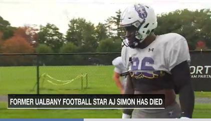 Ex-UAlbany football standout AJ Simon has died @RodgerWyland @WNYT wnyt.com/big-board-spor…