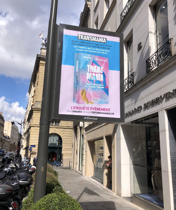 🔴 Zensur in Paris
Diese Werbeplakate für das Buch TRANSMANIA werden entfernt. Das Buch ist ein Frontalangriff gegen die Trans-Ideologie. Leider können viele zwischen der Kritik an diese Ideologie und Hass auf Transmenschen nicht unterscheiden. #Selbstbestimmungsgesetz