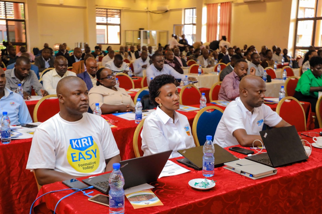URSBHQ's tweet photo. Engaging discussions at the Stakeholder Workshop on Mass Business Registration Initiative at Hotel Triangle - Mbarara. We delved into the Online Business Registration System and the array of services offered by @URSBHQ. #KiriEasy #BusinessRegistrationUG. https://t.co/RR3dyY71hO