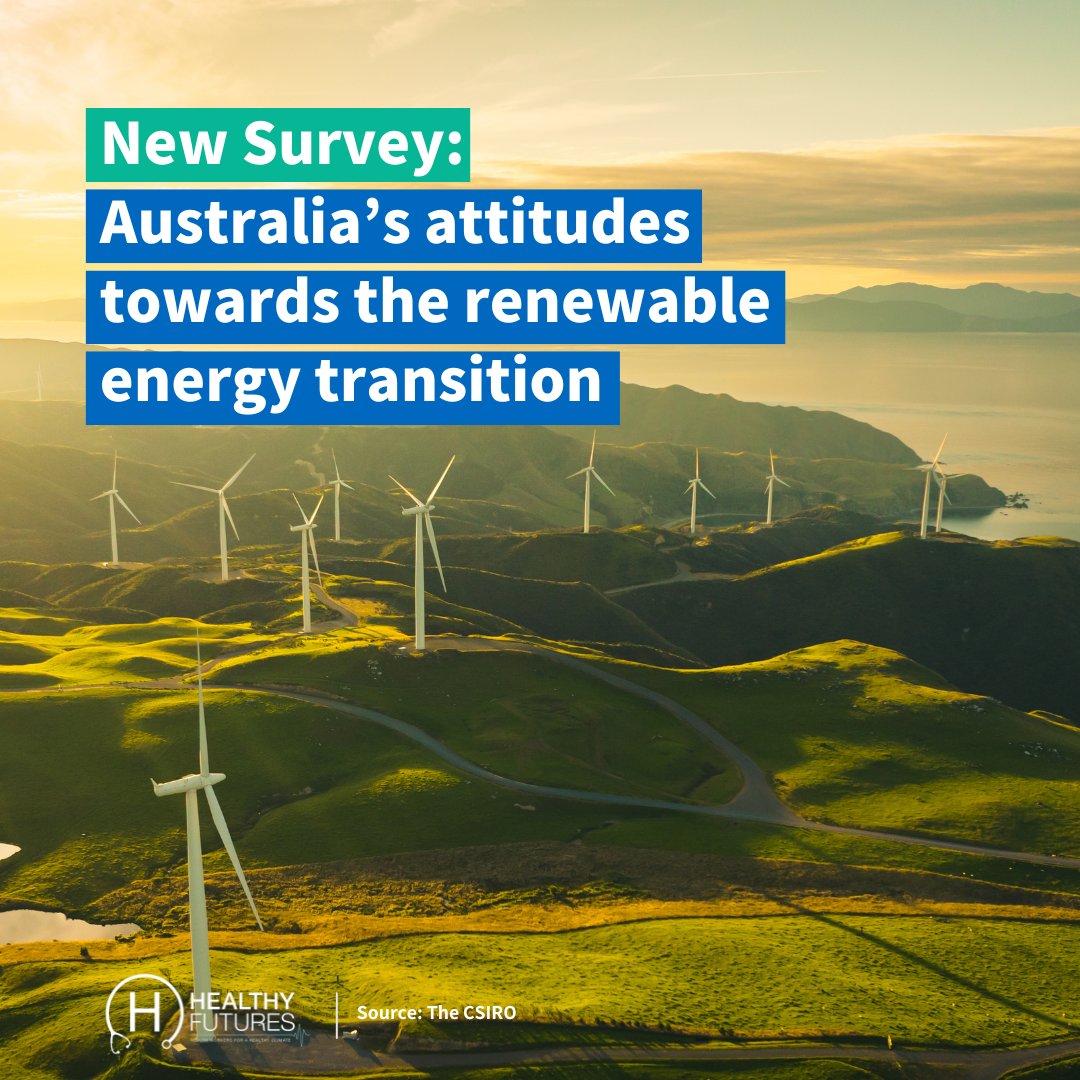 Australian's want renewables ⚡ It's not only better for our environment, but better for health of communities Australia wide. Read the full article here: thewest.com.au/business/energ… #Health #HealthyFutures #CSIRO #RenewableEnergy #Australia