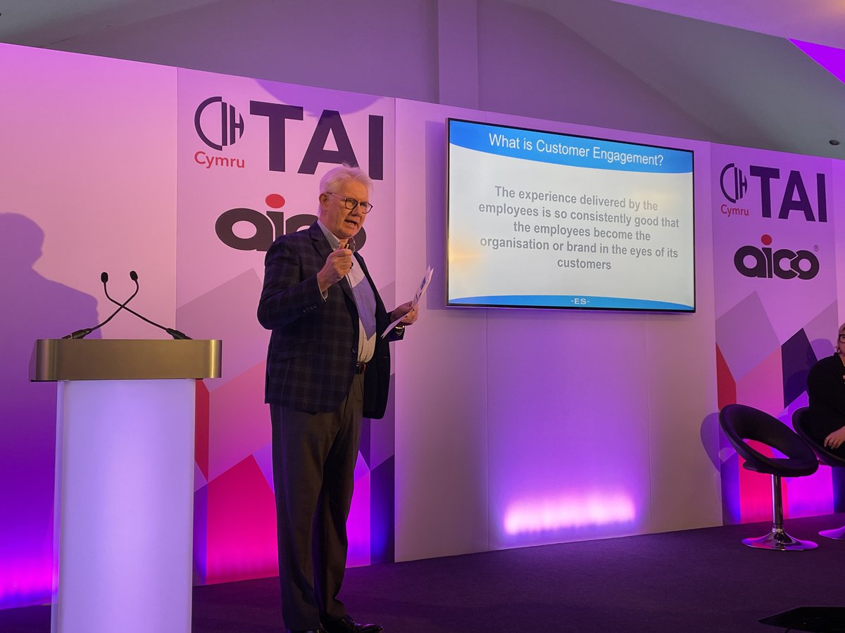 'It’s through looking after each other that you drive a great customer experience' - former John Lewis head of customer service Andrew McMillan on understanding the customer experience #TAI2024