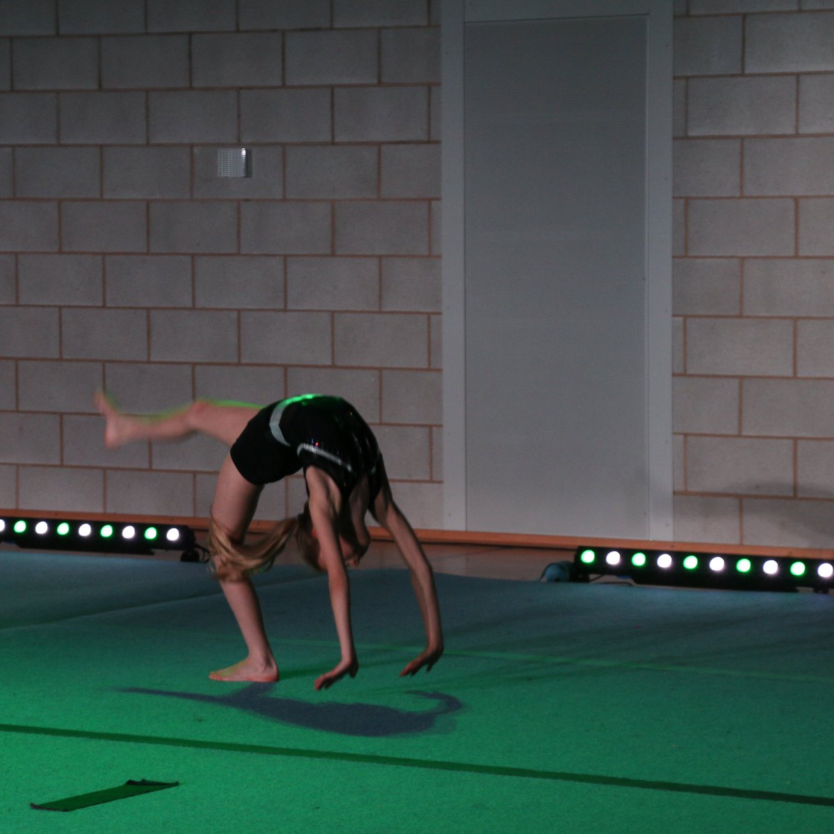 A spectacular showcase of strength and agility from our gymnasts last night. #commitment #creativity
