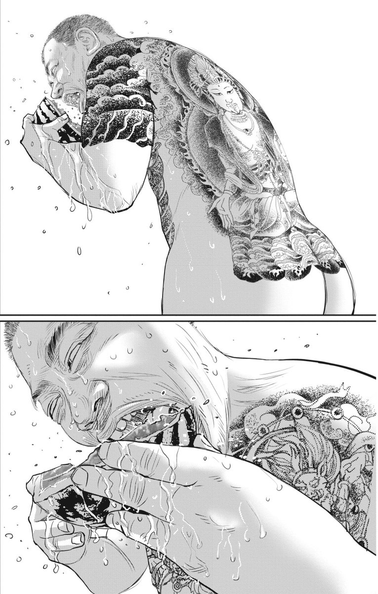 あやめた後に人のうちの冷蔵庫を物色してスイカを食べる殺人鬼 3/3 
つづきは1巻 https://t.co/vxrchfuGU5
#漫画がよめるハッシュタグ #惨家 