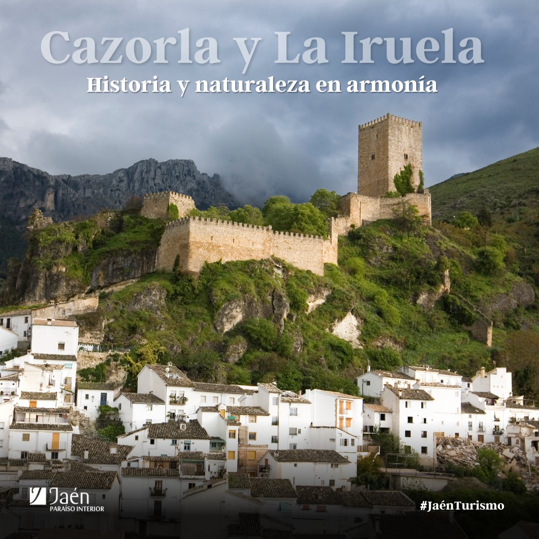 QuebrantaPNCazo's tweet photo. Cazorla y La Iruela: Historia y naturaleza en armonía
👇Explora su legado histórico y maravíllate con su deslumbrante entorno natural a través de esta ruta
https://t.co/Knq1MS230t

#JaénParaísoInterior 
@dipujaen @AytodeCazorla @lairuela https://t.co/7hVb6AxcVm