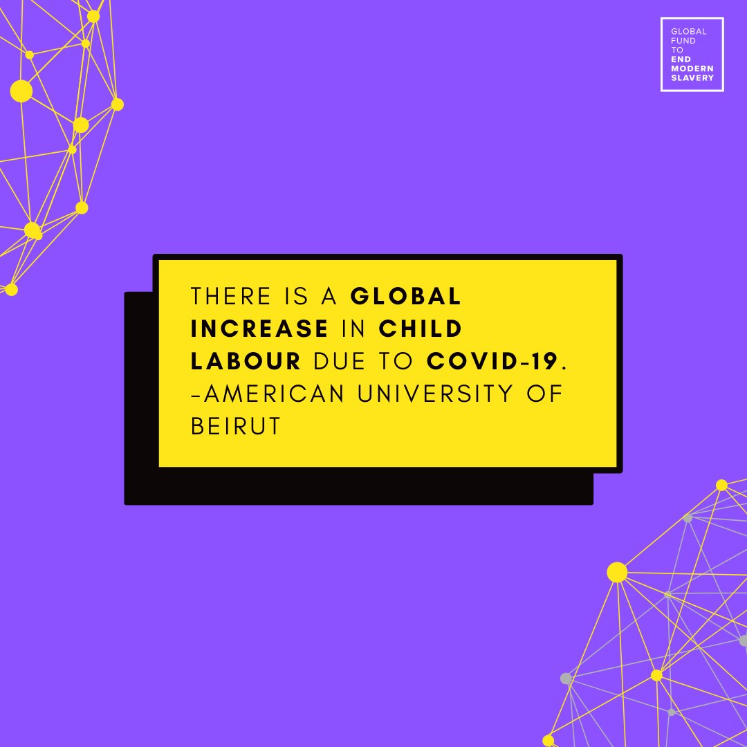 🖇️ Intersectionality: COVID-19 has exacerbated global issues like child labor. 🤝 Addressing these challenges collectively is crucial due to their intersectionality. #GFEMS #EndModernSlavery #ChildLabor #EndHumanTrafficking