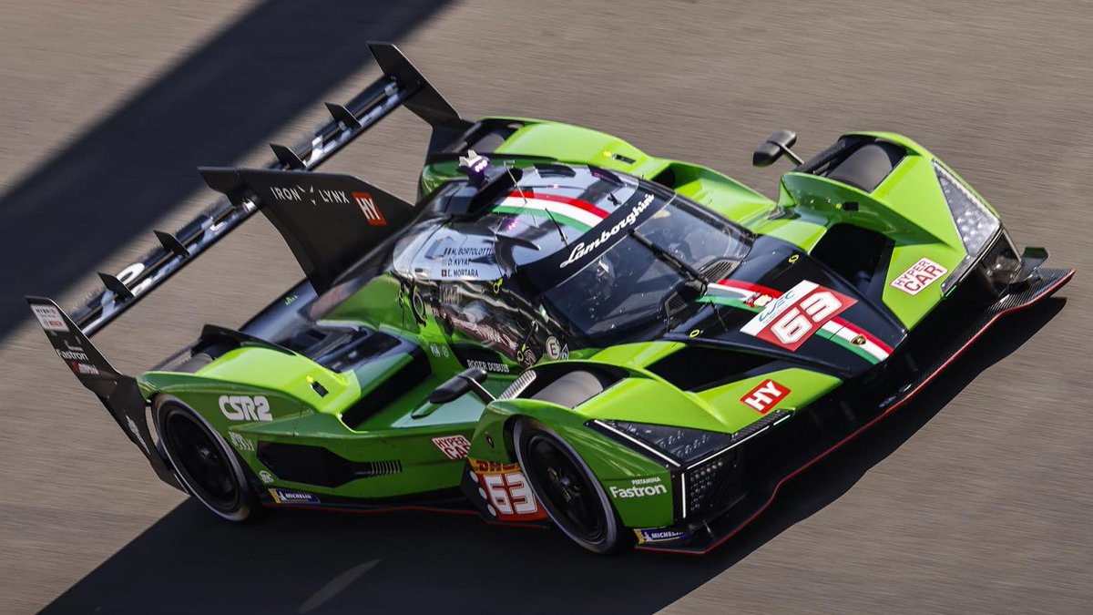 The new Lamborghini SC63 performed well at the 12 Hours of Sebring last month in a demanding #IMSA GTP field.

The Italian manufactuer will target a strong performance this weekend in its home race at the 6 Hours of Imola #WEC