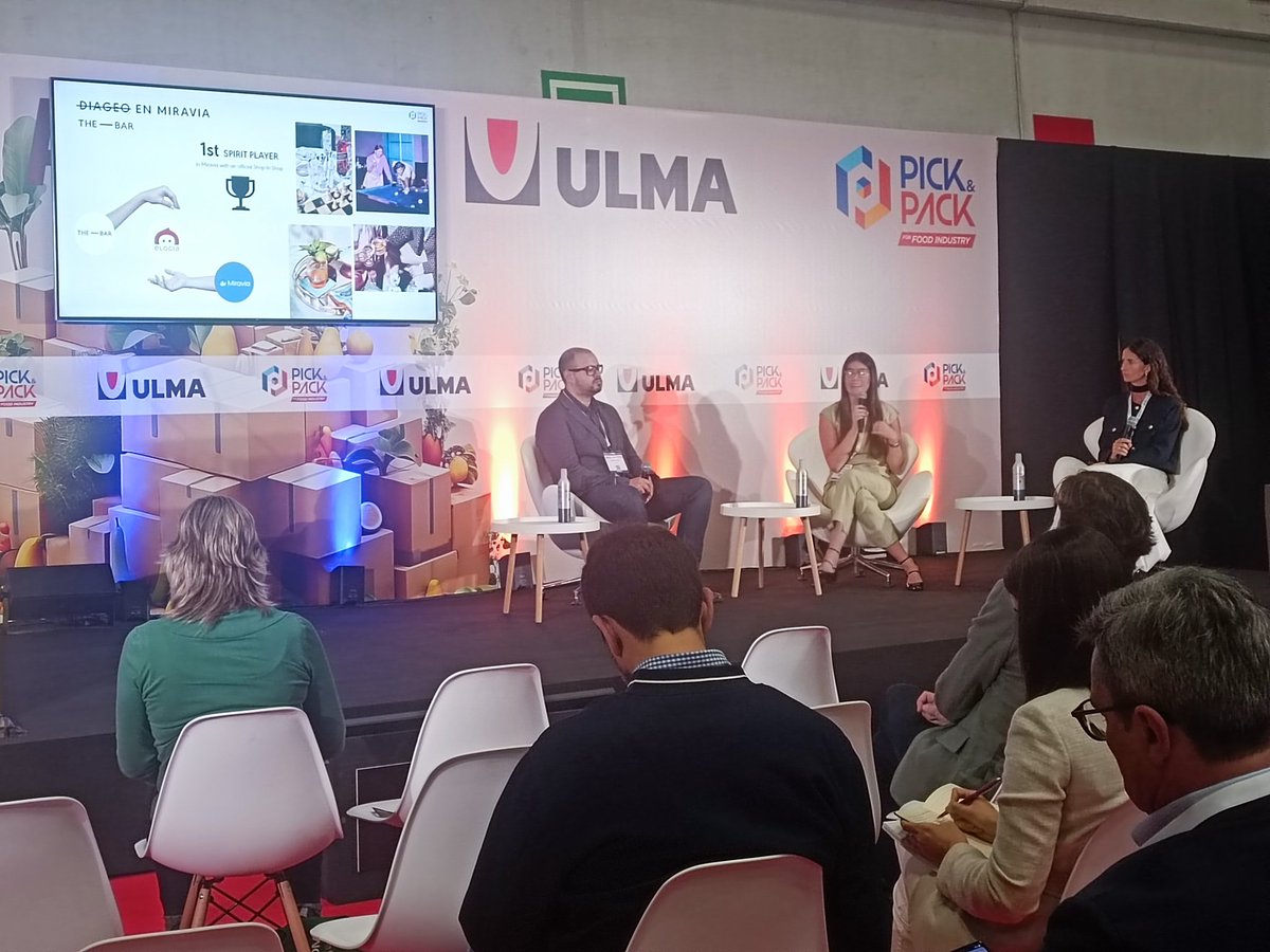 Digitalización y gestión de stocks #ultimamilla con el caso de éxito de @Diageo_News con Macarena Ruiz y Lorena Anton
#PICKPACK2024 #almacenesinteligentes #logistics