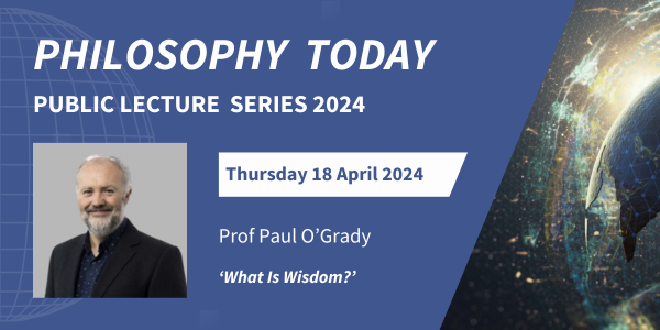 🏦✨ What does it mean to be wise? 🤔 Professor Paul O’Grady will explore this timeless question at this evening’s Philosophy Today public lecture, a thought-provoking conclusion to our sold out series.
#TrinityResearch #PhilosophyToday