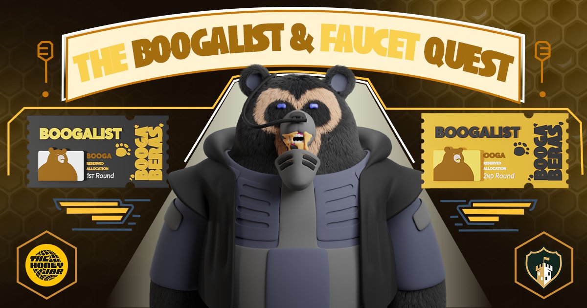 BB does it different. Here's our Boogalist

A two-layer, tradable NFTicket WL

In collaboration with @0xhoneyjar with a Faucet Quest! faucet.0xhoneyjar.xyz/quests 4:20AM UTC
And a new mint concept with @KingdomlyApp 

Enter the Boogalist on:
link.medium.com/6NIkDxboTIb