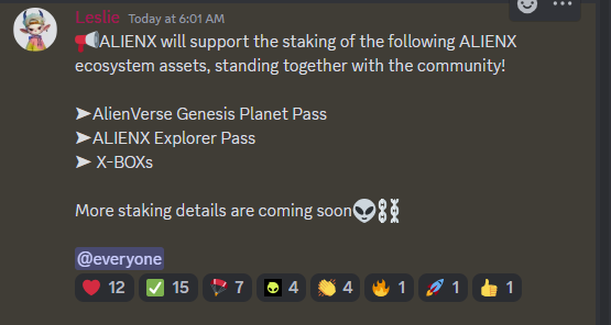 Pinch_Network's tweet photo. What is @ALIENXchain cooking?  🔥
Pinch has 140+ boxes to stake 👀
#Airdrop  #NFT  #FreeMint #AirdropOpportunity https://t.co/ukED8i7kT4