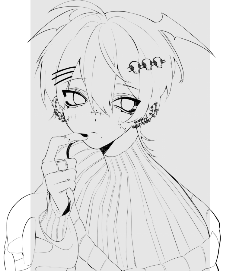 Contemplating sleeping more,,, wip 