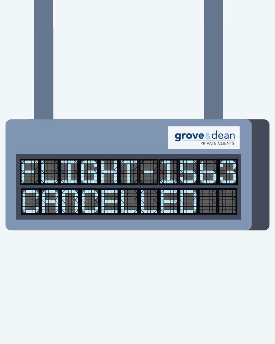 Staring at this dreaded sign at the airport? Protect yourself with travel insurance and ensure peace of mind every step of the way ✈️