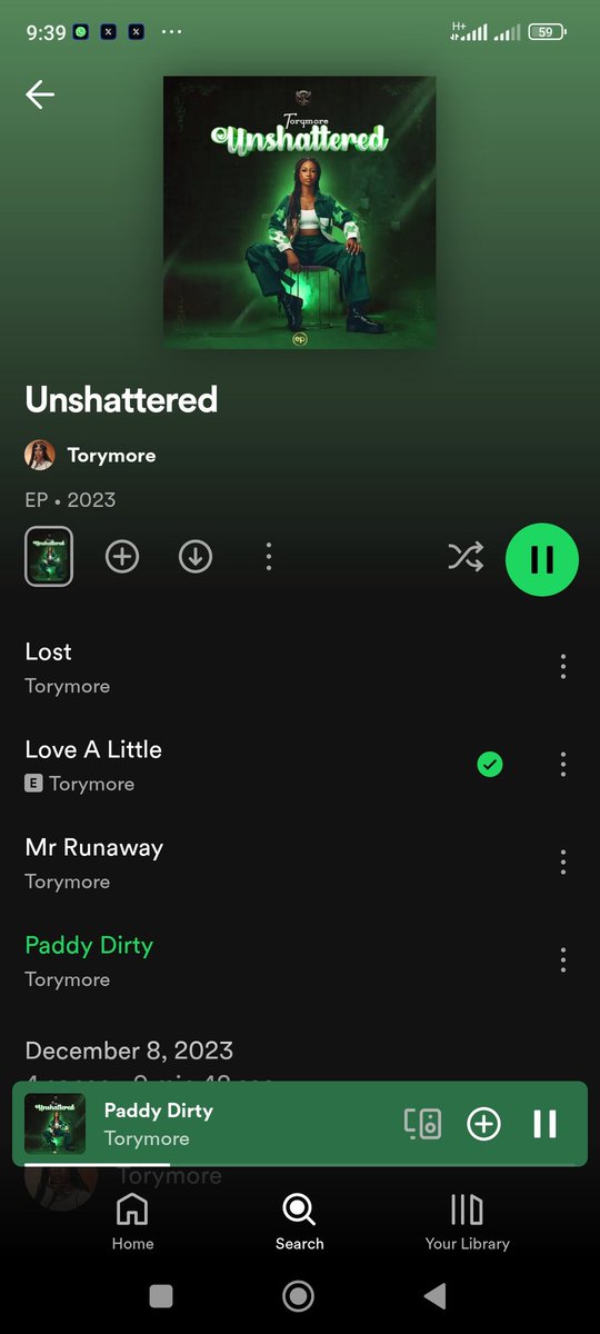 Fearless_Rexedu's tweet photo. I just discovered this artiste 
@torymore 
Her sound is amazing, pure Rnb and great vocals
Her EP #Unshattered is the best RnB project I've listened to this year https://t.co/ifnlFOHXCe