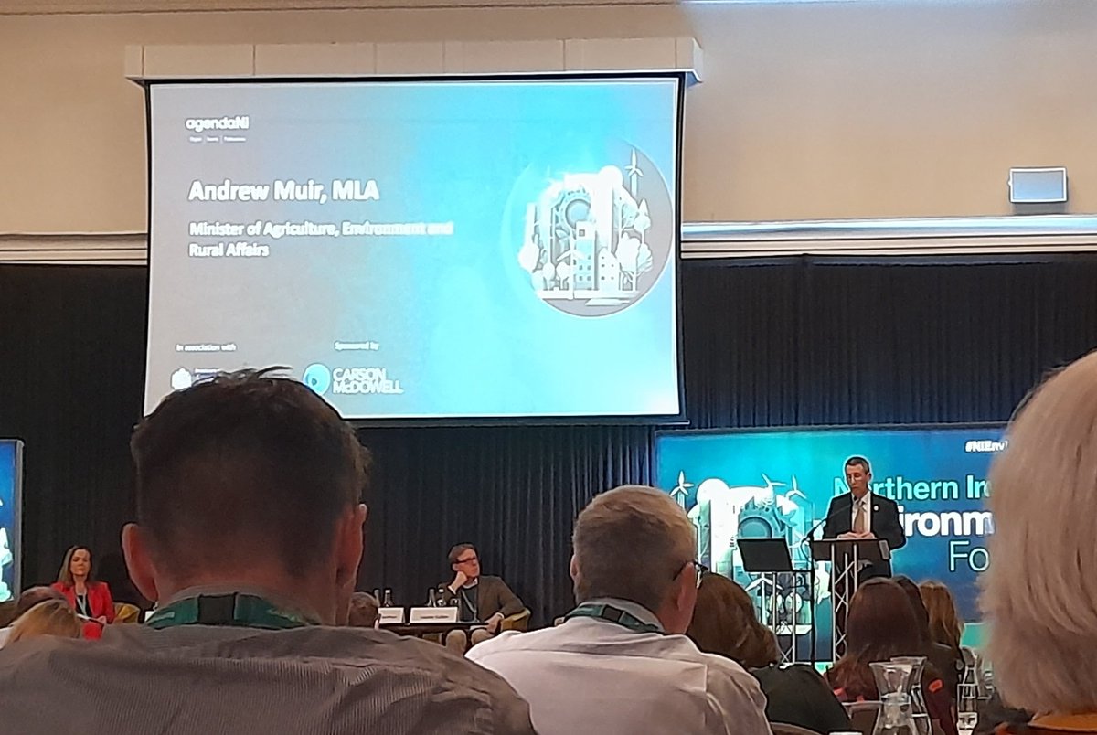Good to hear @daera_ni Minister @AndrewMuirNI supporting the Circular Economy Strategy to reduce waste generated in NI. #rethink #reuse #repair #nienvironment