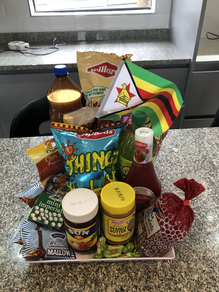 Happy Independence Day 🇿🇼 I made this welcome platter for friends I was hosting in Zim. They still enjoy all these treats 🤩