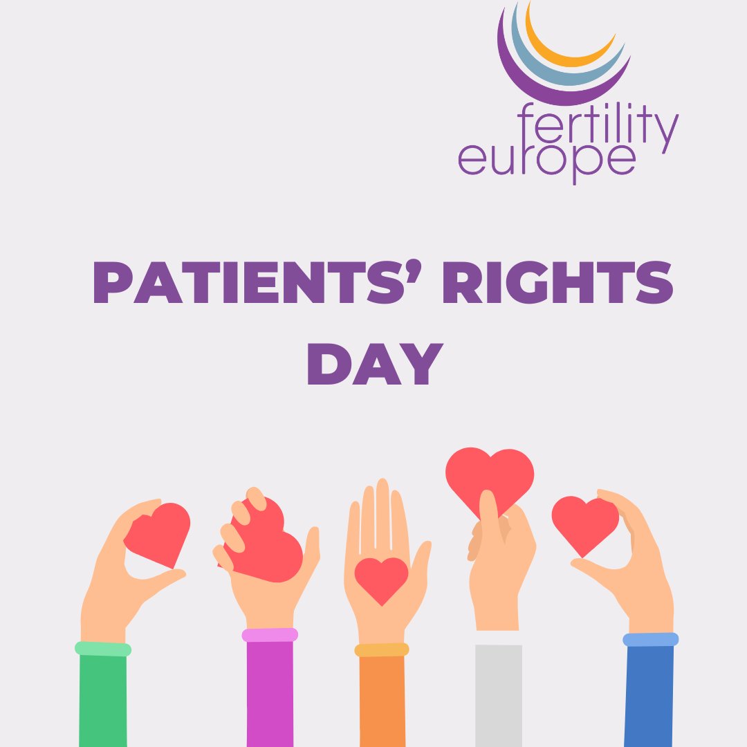 Today, we celebrate European Patients' Rights Day! It's a reminder that every individual deserves respect, dignity, and quality care when seeking medical treatment. Let's not stop to advocate for equal access to fair treatment for all patients. Empowerment starts with awareness!