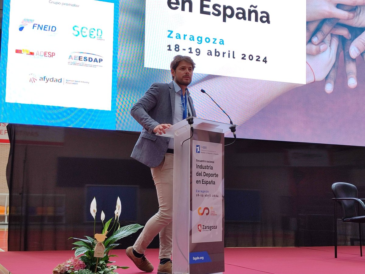 ✅ Félix Jordán de Urríes, director de la @fundaciondepjov del @deportegob, espera que este evento sirva para pasar de la reflexión a la acción en el ámbito de la gestión del deporte