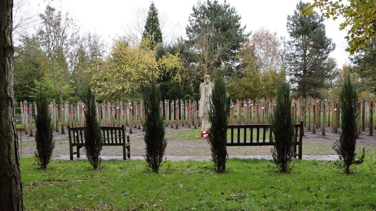 At the heart of the Shot at Dawn Memorial at the Arboretum is a statue of a blindfolded and terrified young soldier. This statue is surrounded by 309 posts bearing the names of the 309 British and Commonwealth soldiers who were shot during the First World War for desertion,…